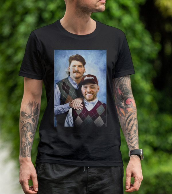 Bussin With The Boys Step Brothers Taylor Lewan Will Compton Photo T-Shirt