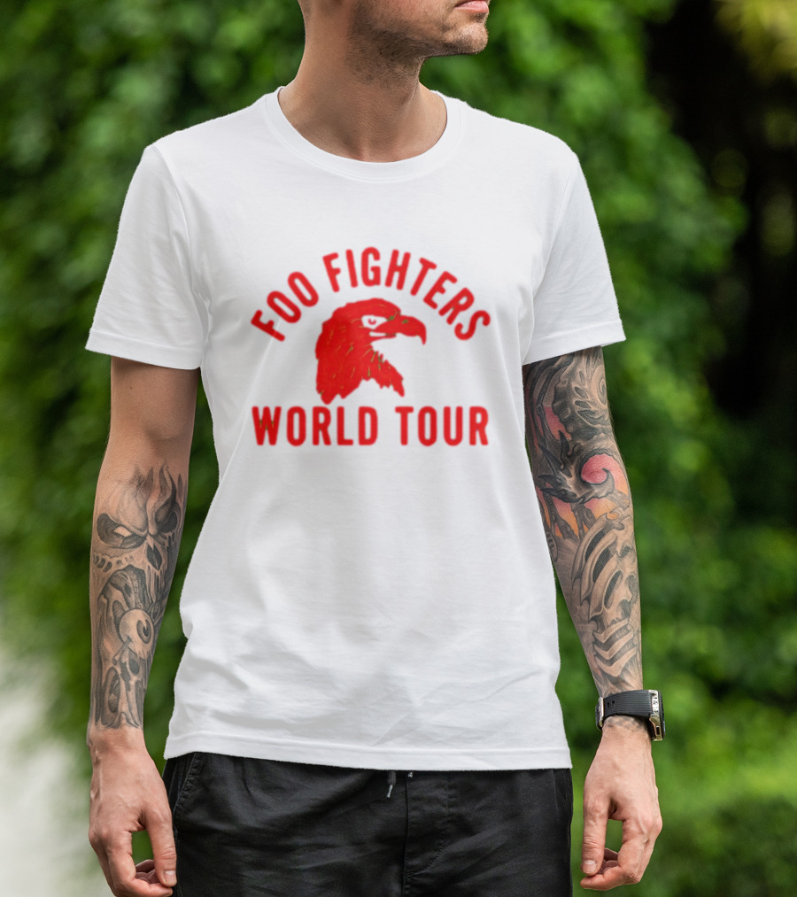 Foo Fighters World Tour Eagle T-Shirt