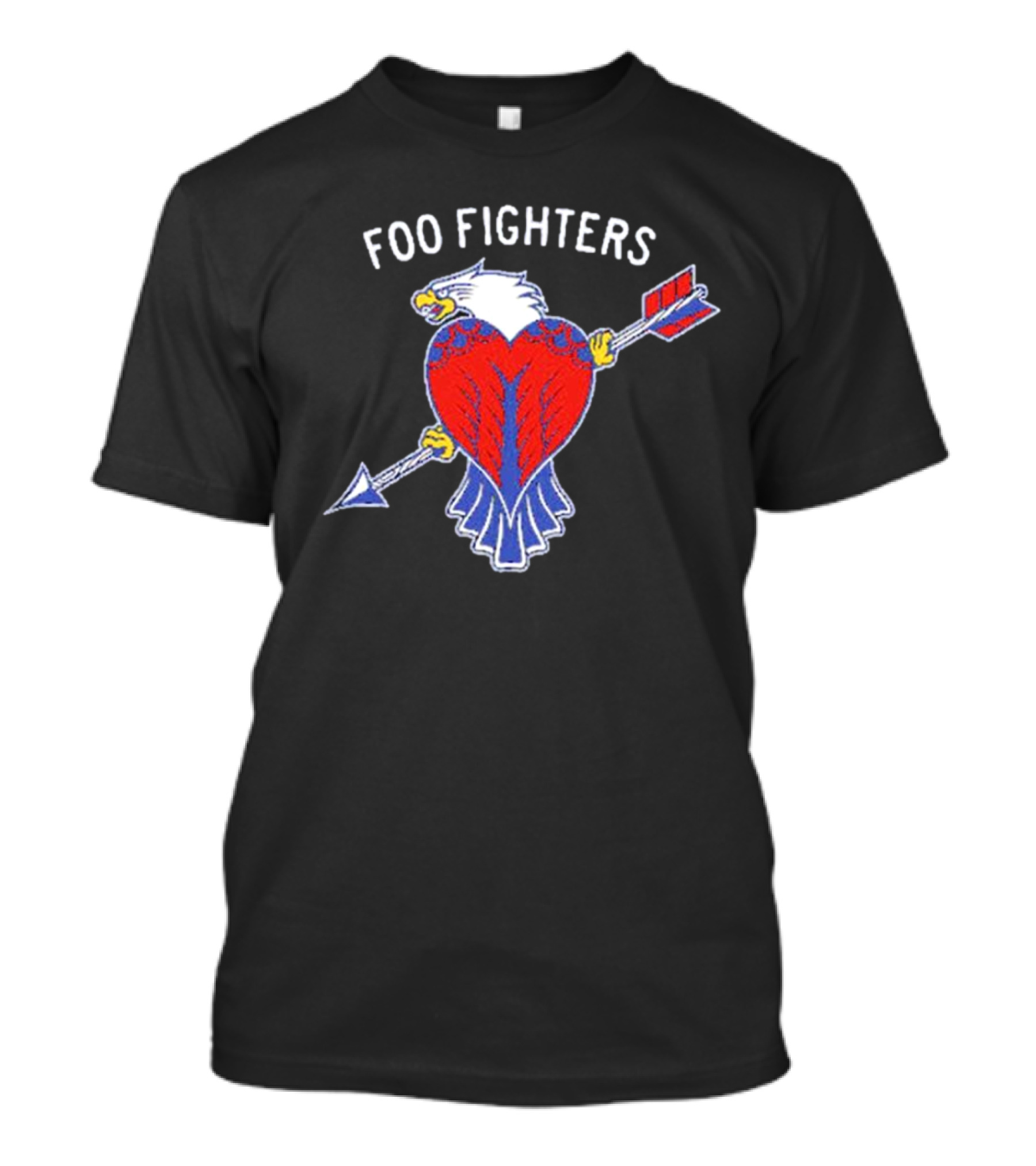 FOO FIGHTERS EAGLE HEART ARROW T-Shirt
