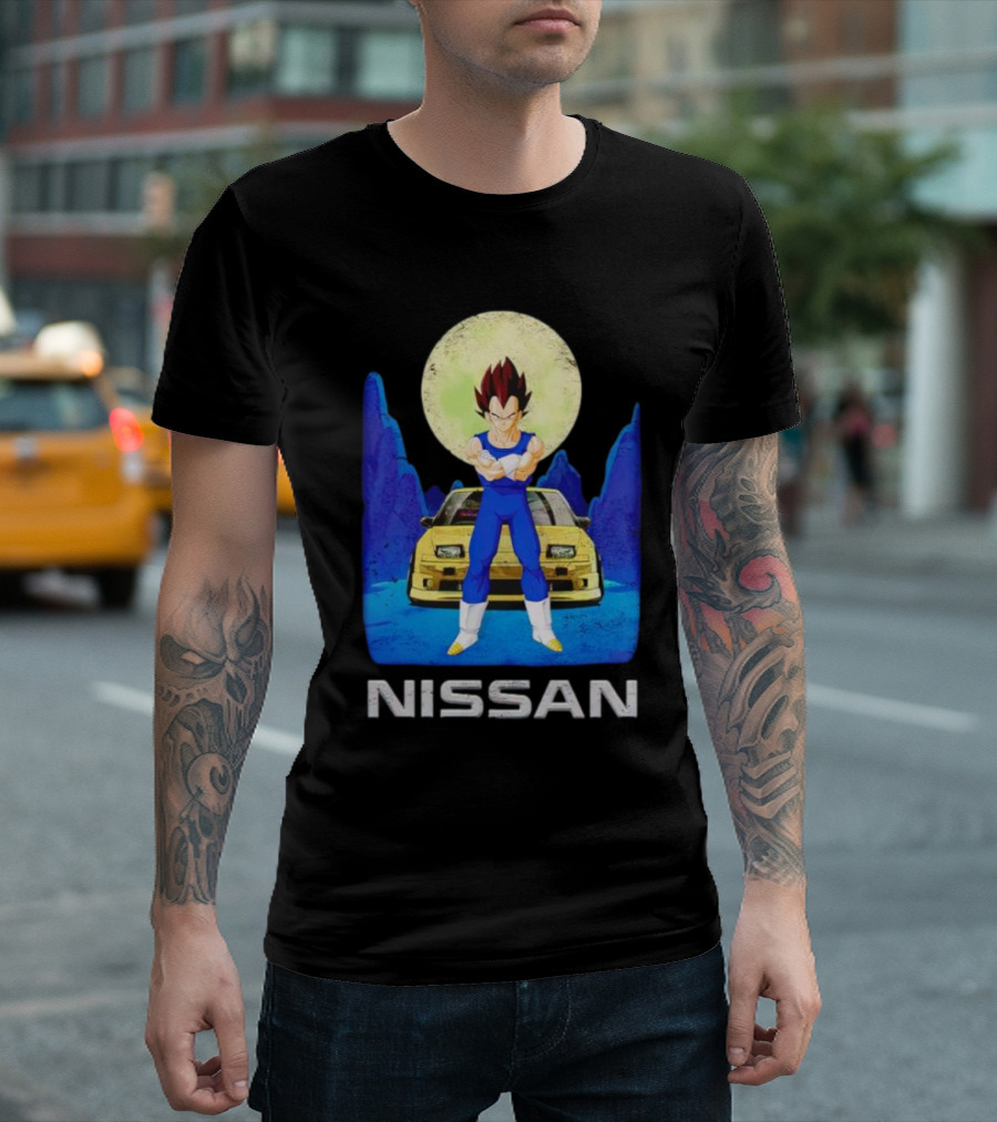 Nissan Vegeta Anime Classic Car Fusion T-Shirt