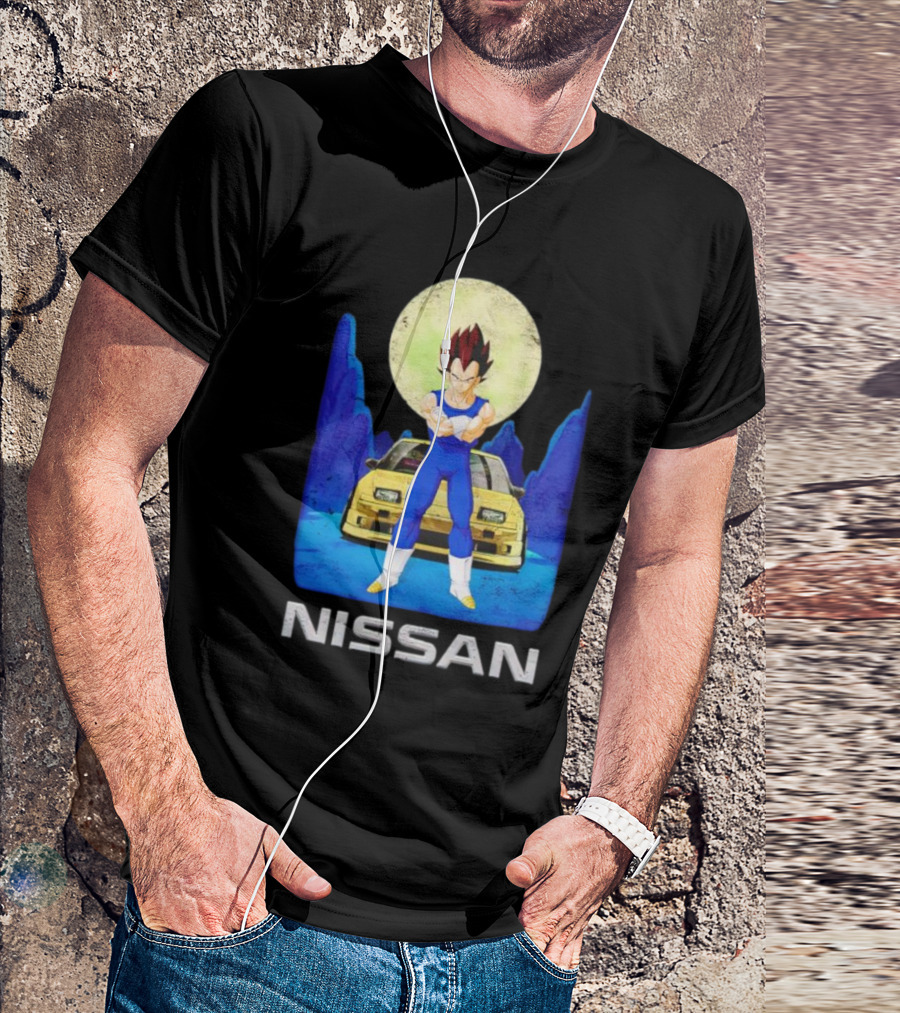 Nissan Vegeta Anime Classic Car Fusion T-Shirt