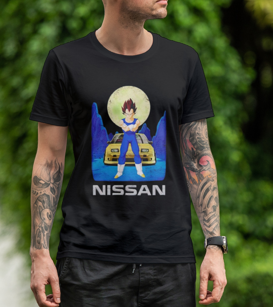Nissan Vegeta Anime Classic Car Fusion T-Shirt