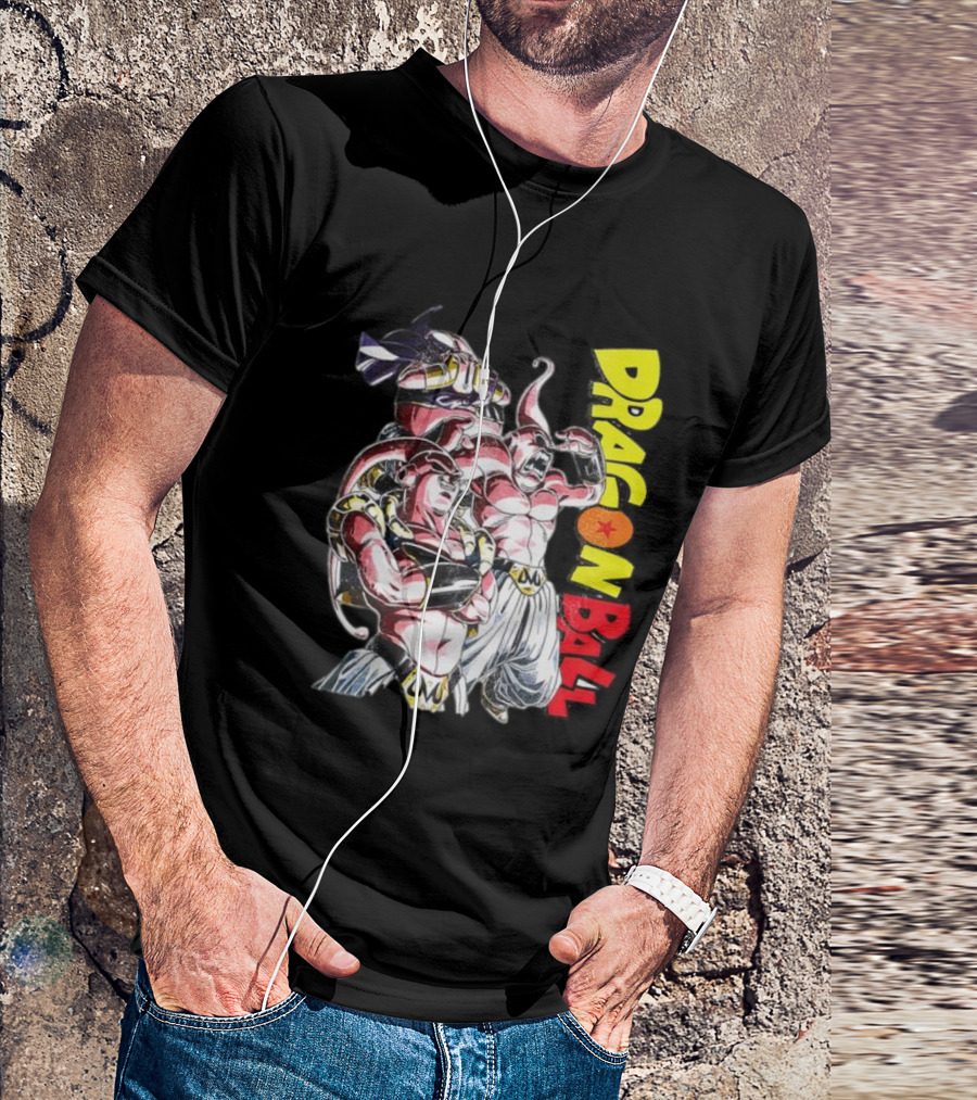 Majin Buu Forms Dragon Ball Z Mighty Trio Display T-Shirt