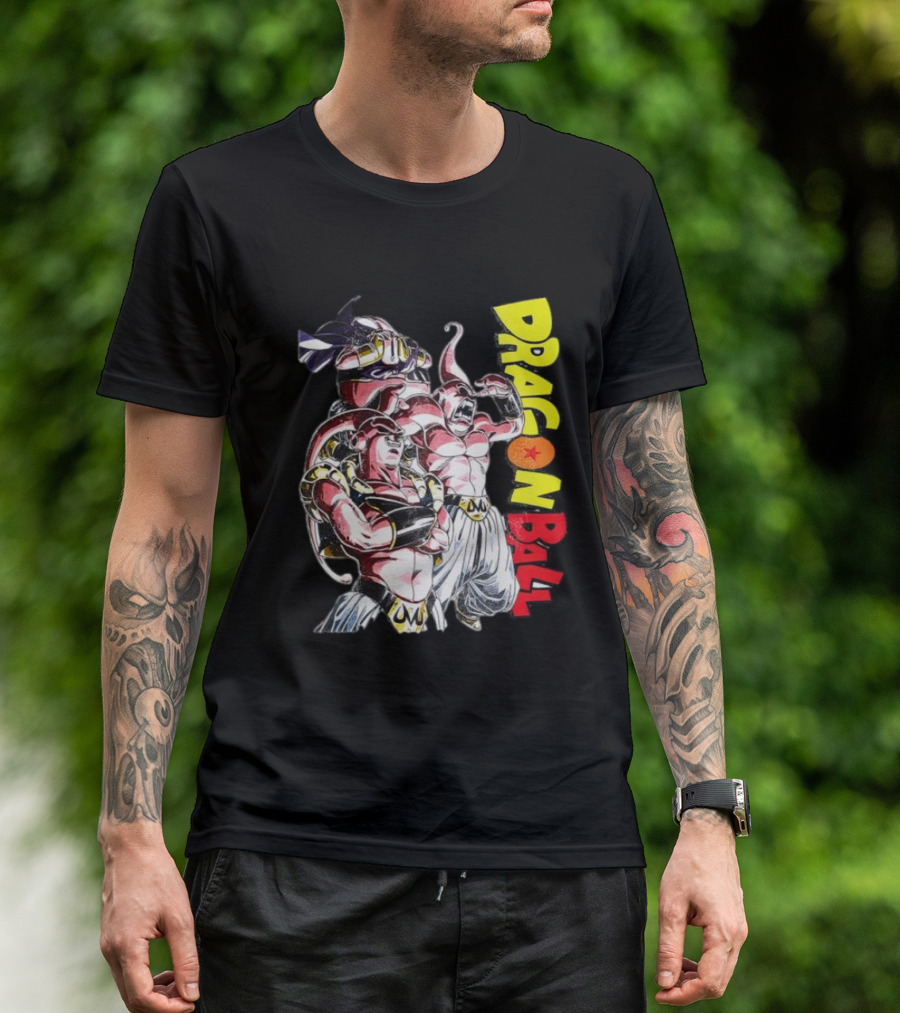 Majin Buu Forms Dragon Ball Z Mighty Trio Display T-Shirt