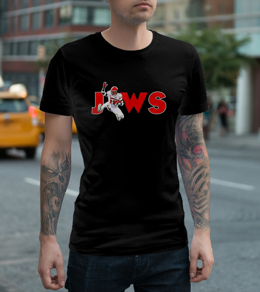Jaws Jawhar Jordan 25 Louisville Cardinals Football T-Shirt