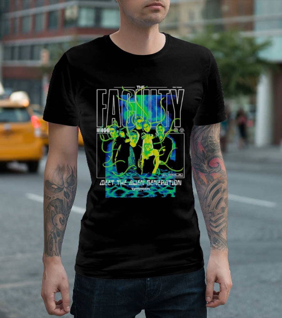 The Faculty Meet The Alien Generation Dimension Films T-Shirt