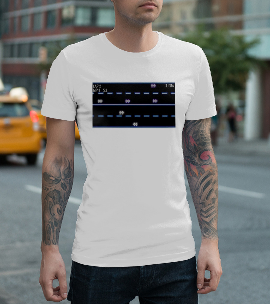 Fnaf Midnight Motorist Retro Highway LAP2 MPH 51 T-Shirt