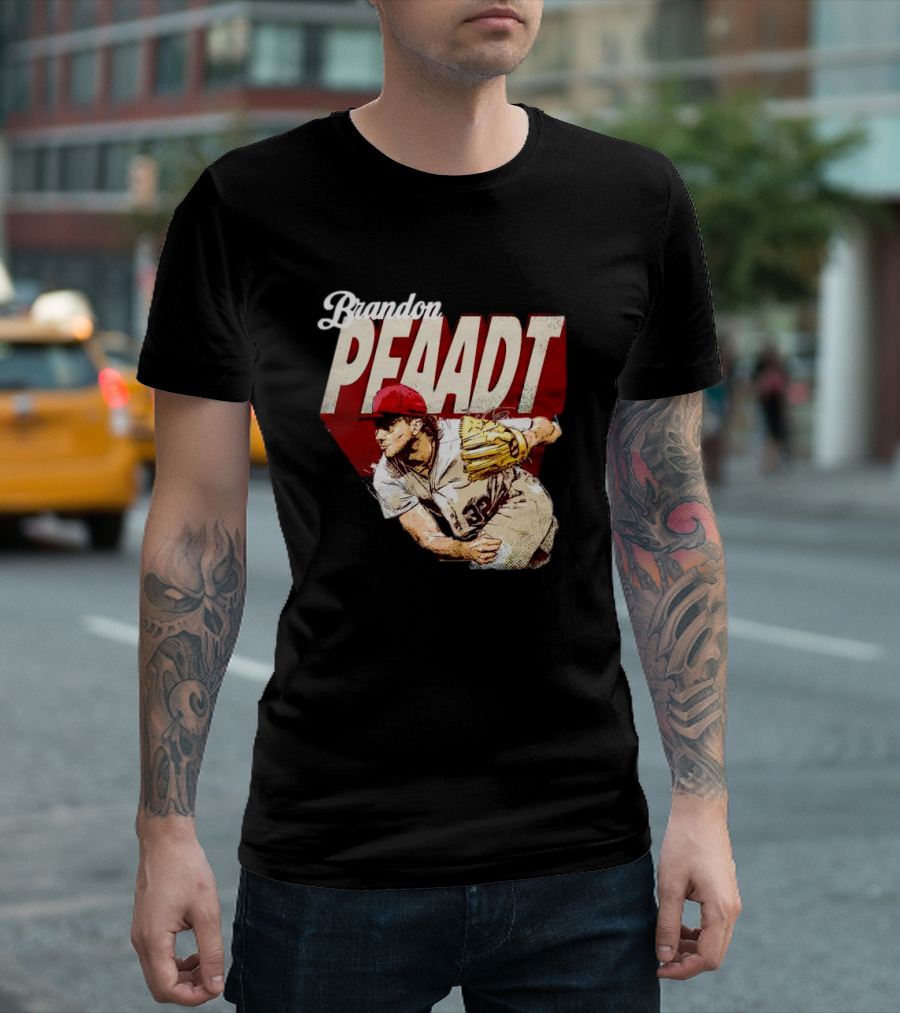 Brandon Pfaadt Arizona Diamondbacks Pitching Action Signature T-Shirt
