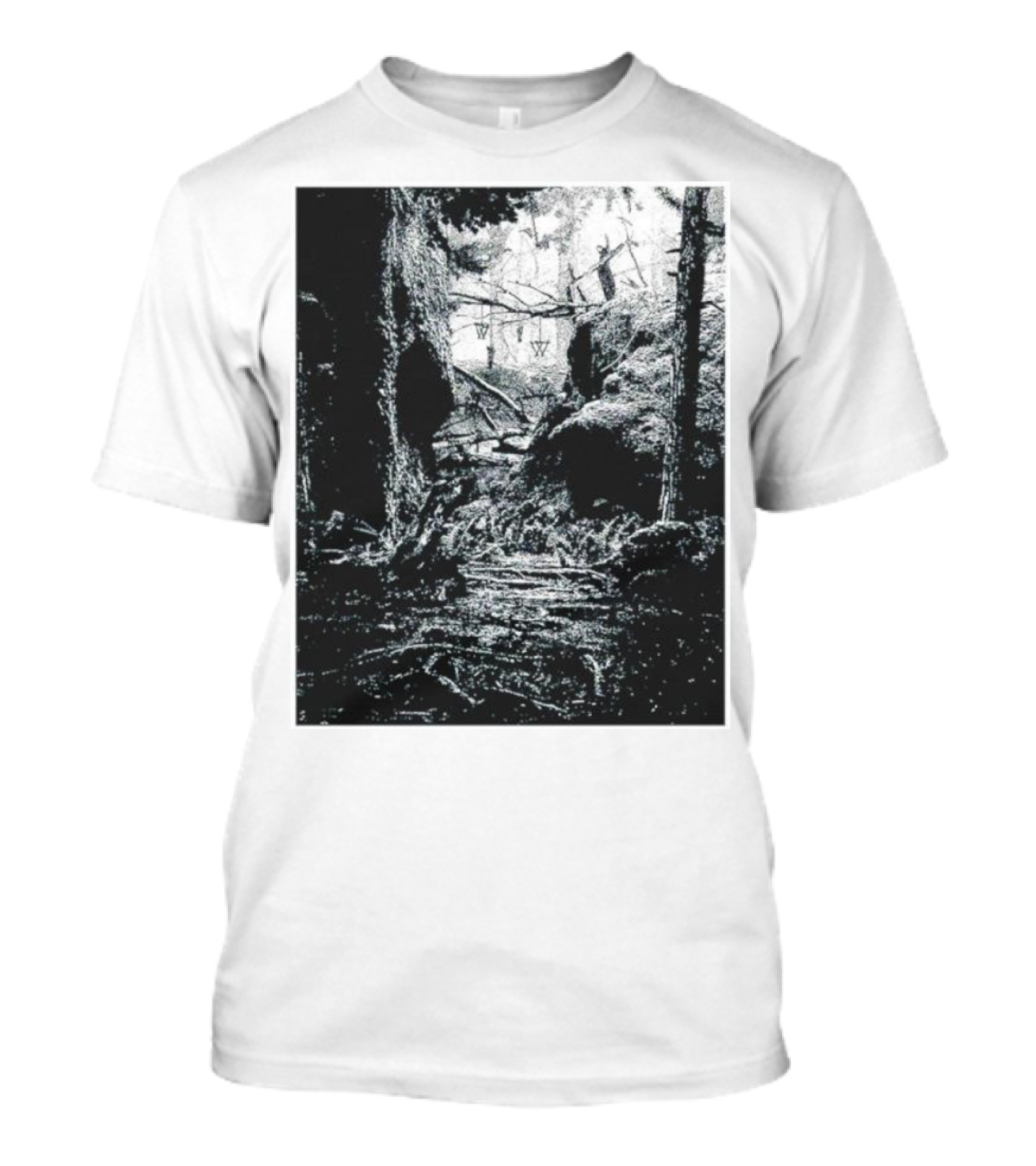 Alan Wake 2 Forest Pathway Exploration T-Shirt