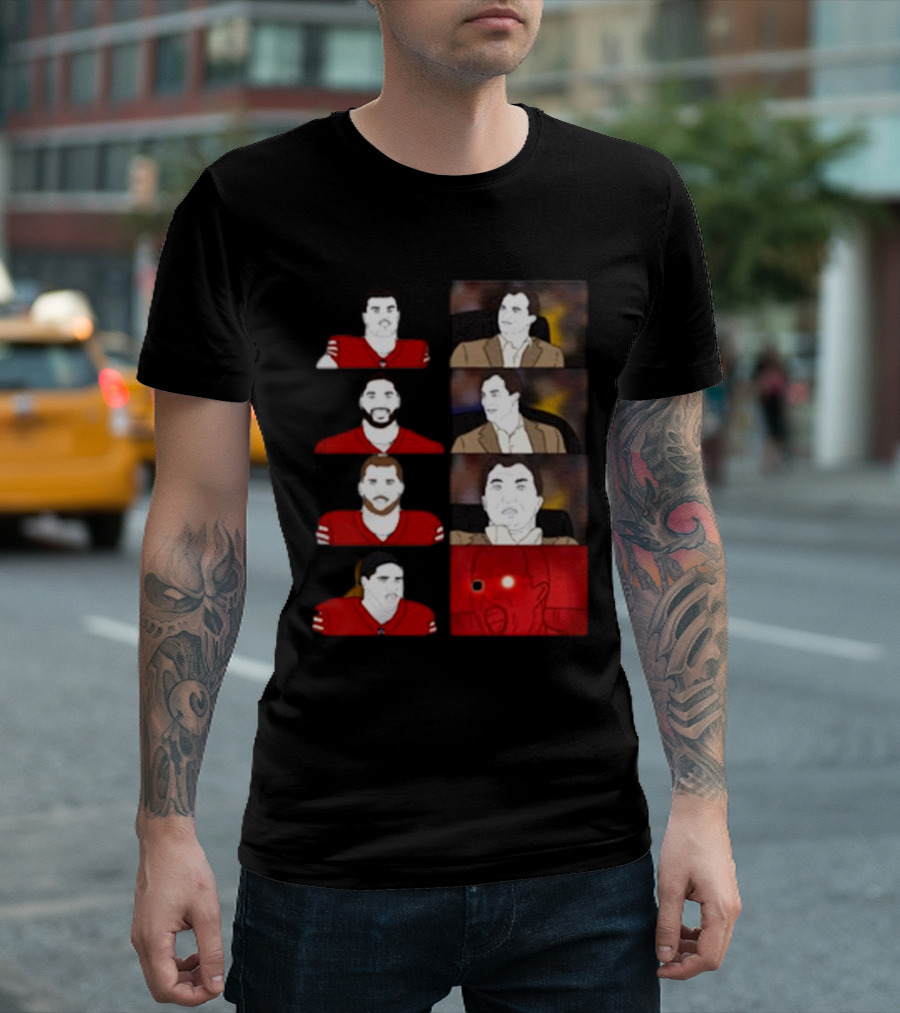 Rita Oak Mr. McMahon Meme San Francisco 49ers Football Reaction T-Shirt