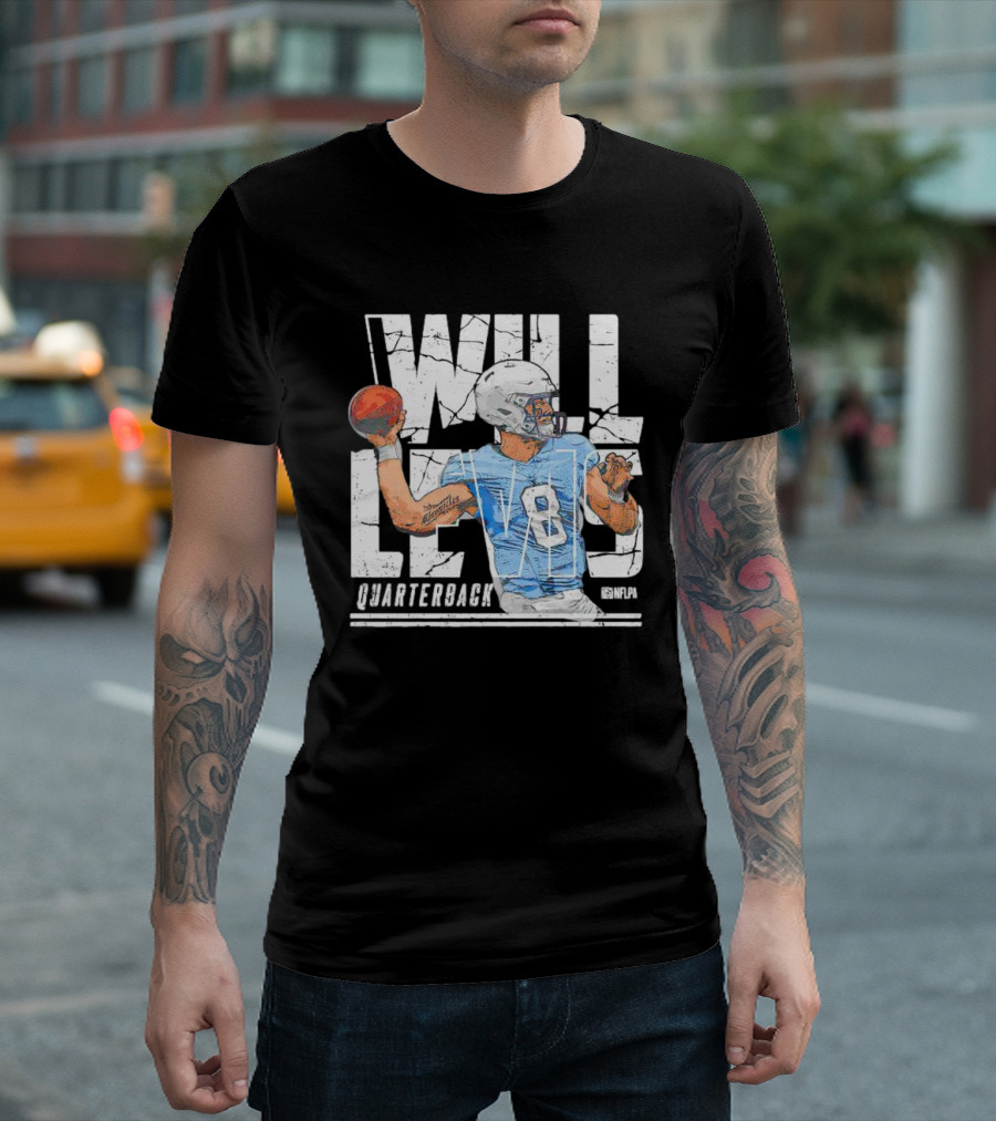 Will Levis Tennessee Titans Quarterback NFLPA T-Shirt