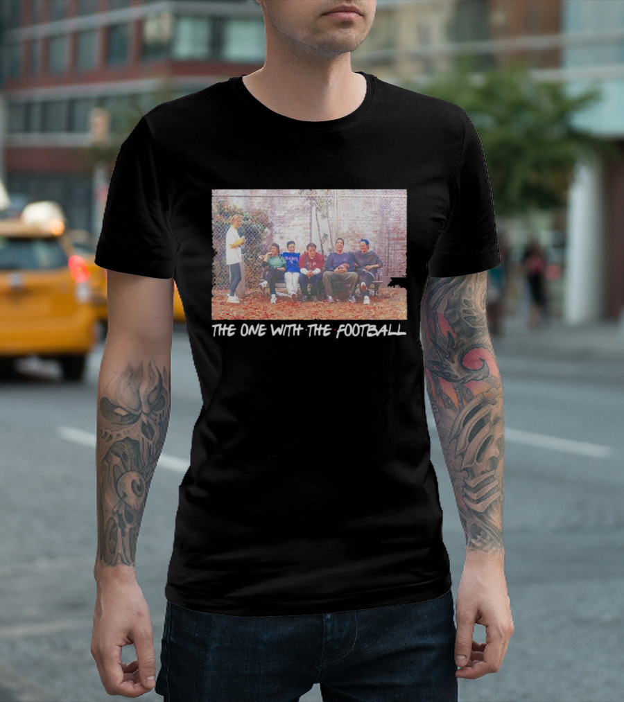 Friends The One With The Football Episode Group Photo T-Shirt