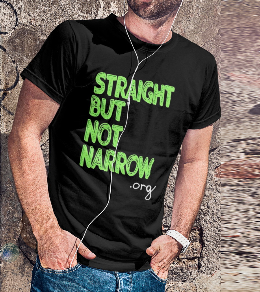 Josh Hutcherson Straight But Not Narrow Support .Org T-Shirt