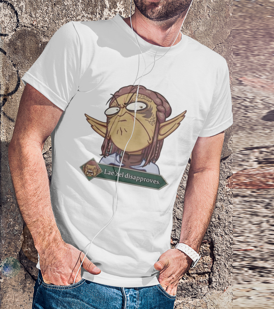 Lae’zel Disapproves Baldur's Gate Meme Expression T-Shirt