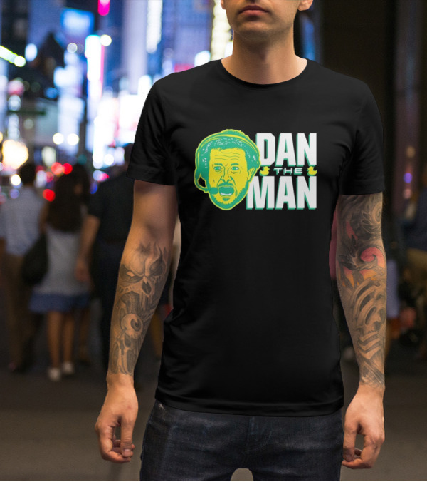 Oregon Fans Dan The Man Ducks Headset T-Shirt