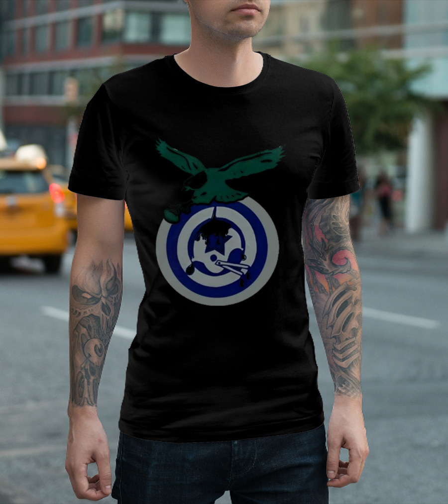 Philadelphia Eagles Dumping On Dallas Cowboys T-Shirt