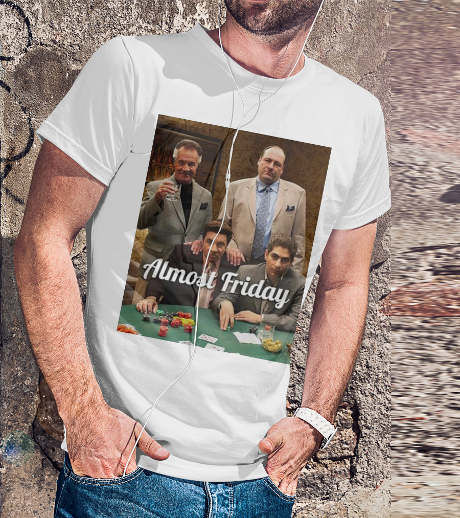Almost Friday Poker Night Families T-Shirt