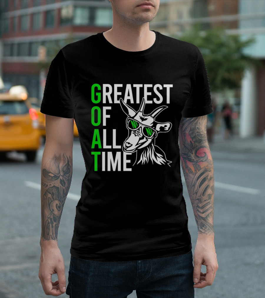 GOAT Greatest Of All Time Cool Sunglasses Goat T-Shirt