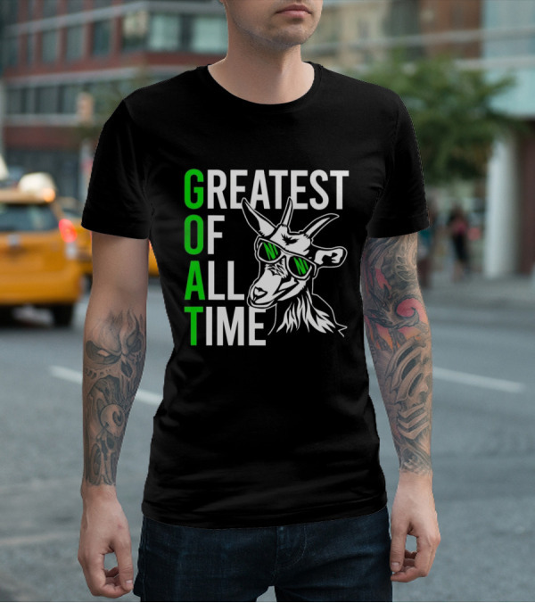 GOAT Greatest Of All Time Cool Sunglasses Goat T-Shirt