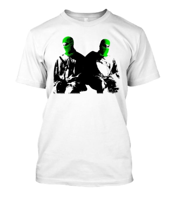 Mansionz Mask Green Neon Duo T-Shirt