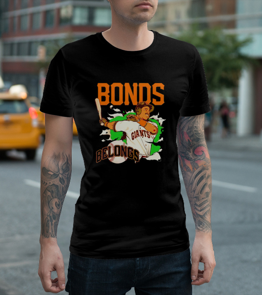 Bonds Giants Belongs T-Shirt