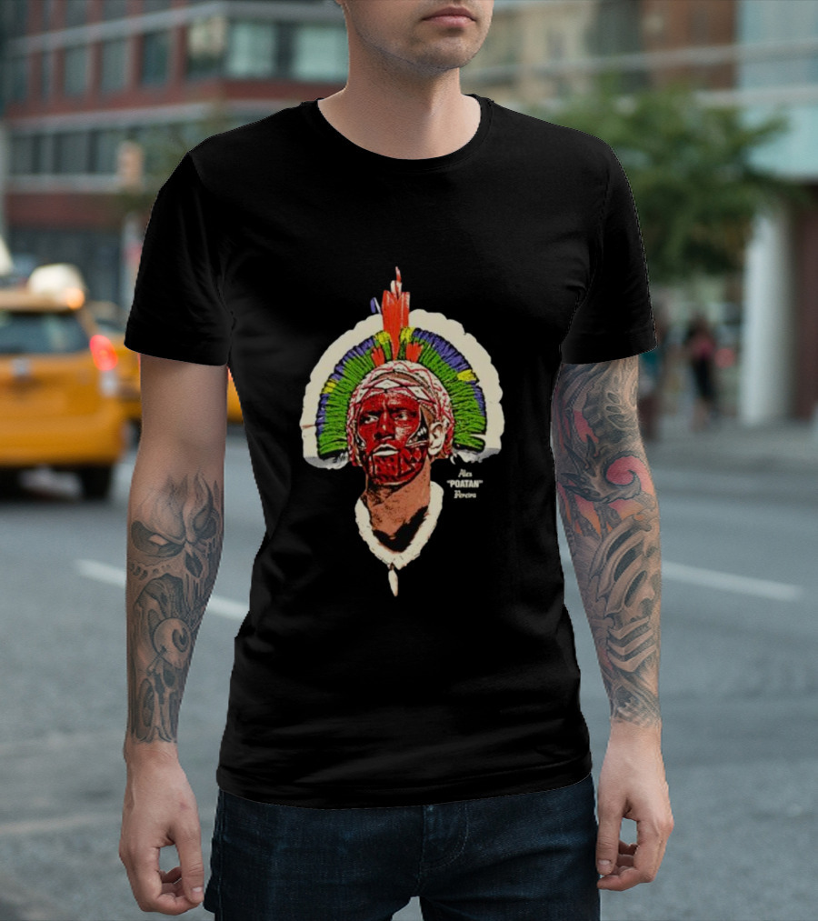 Alec Poatan Native Warrior Headdress T-Shirt
