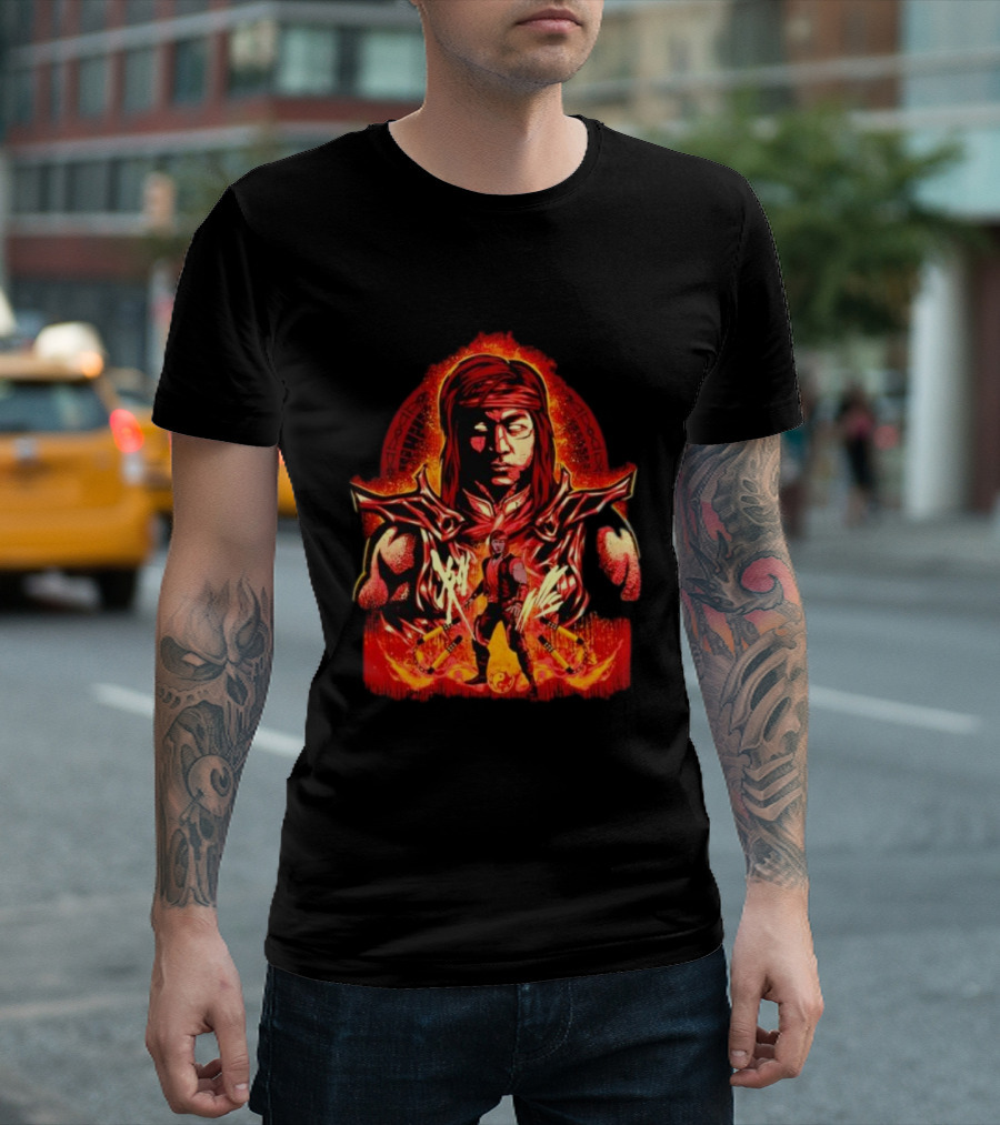Mortal Kombat Liu Kang Fiery Warrior T-Shirt