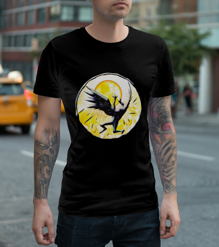 BattleTech Avantis Angels Sunburst Winged T-Shirt