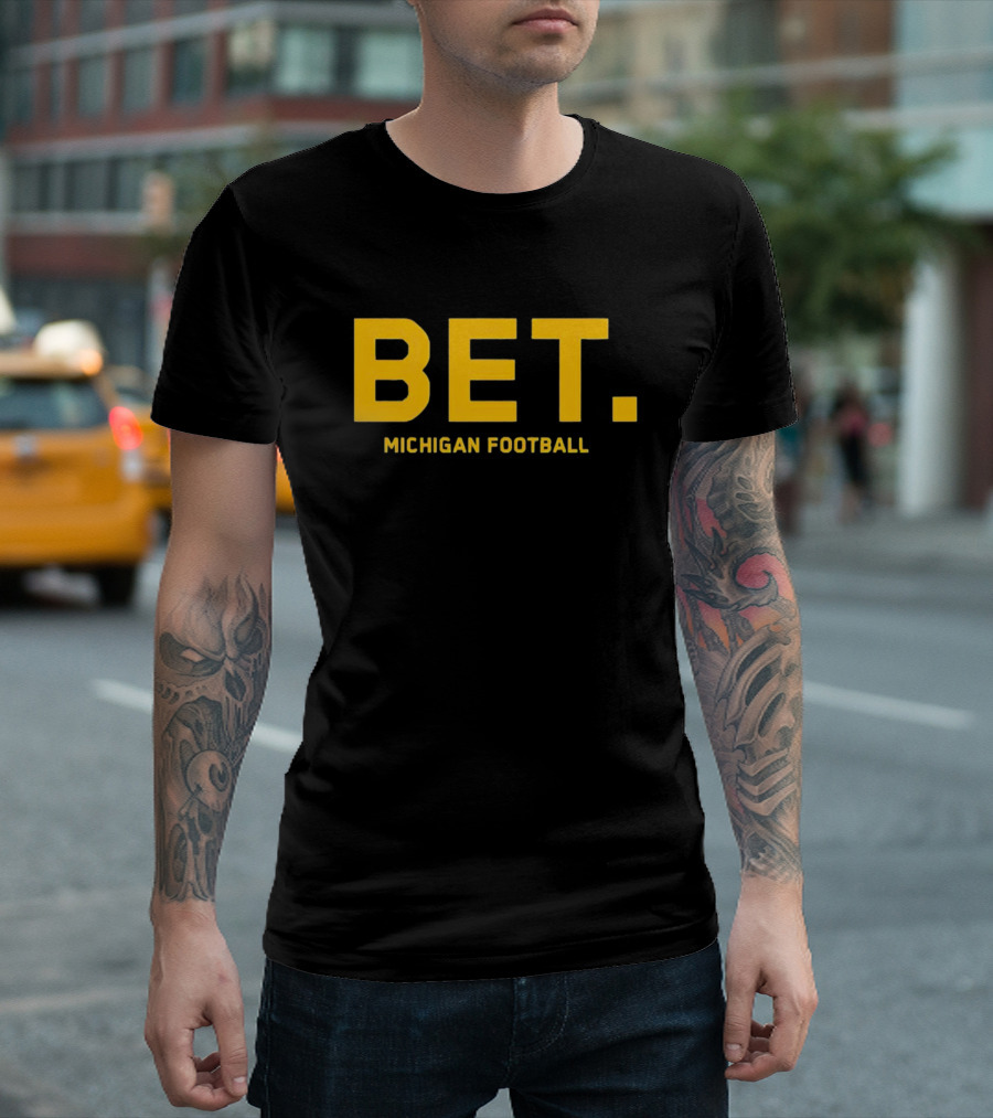 BET Michigan Football Wolverines T-Shirt