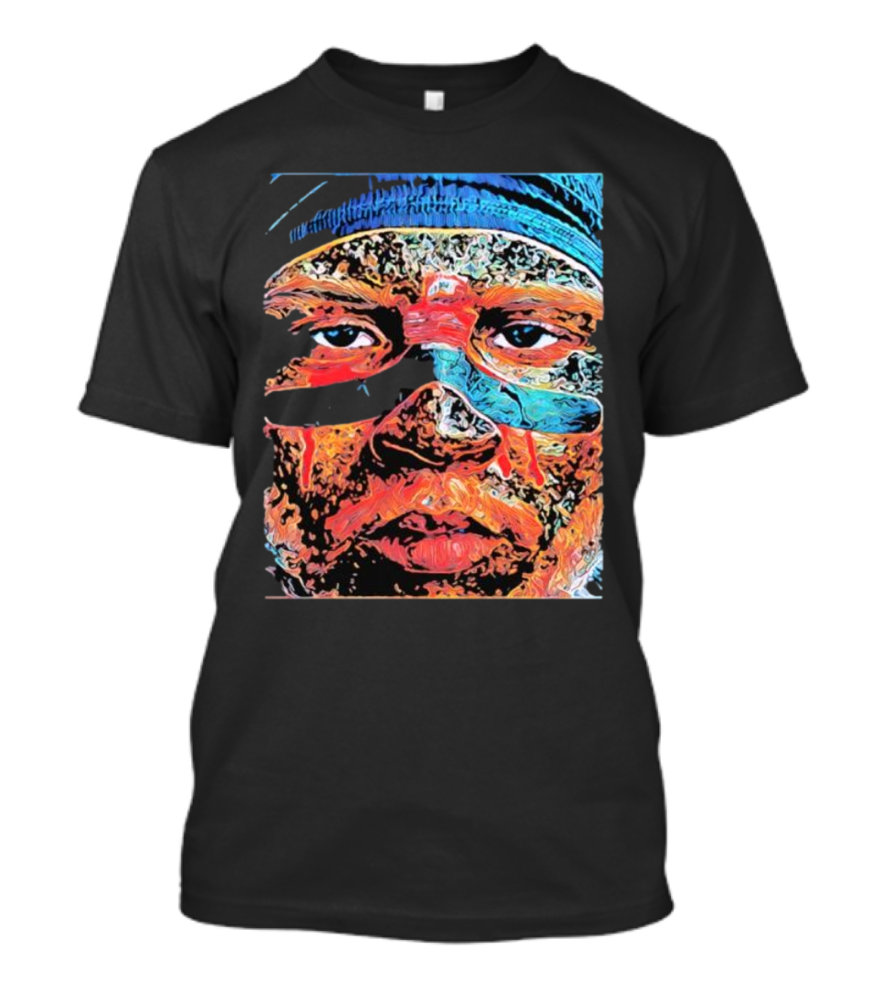 Blue Blood Pittsburgh NFL Icon In Vibrant Colors T-Shirt