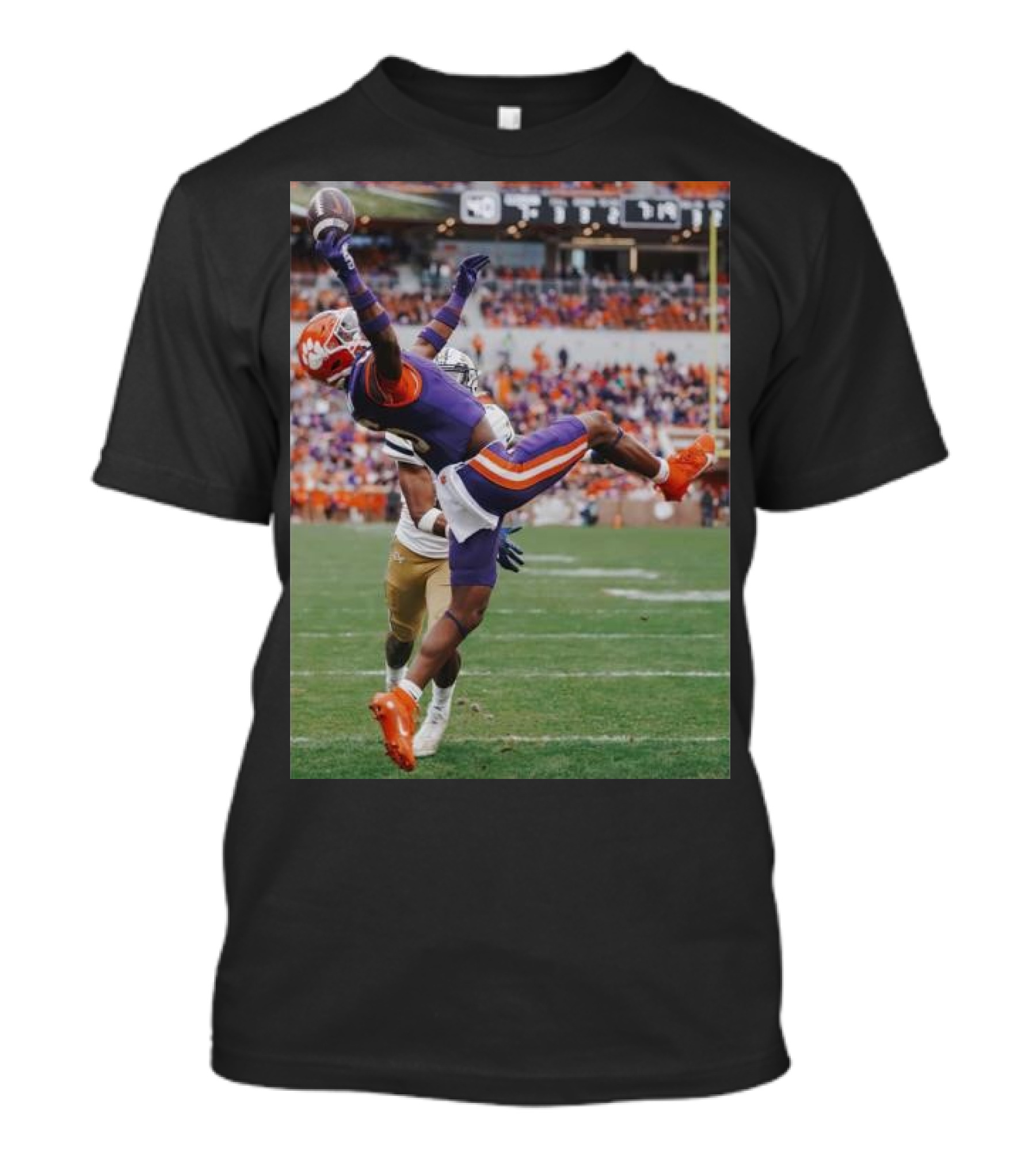 Clemson Tigers The Real Tyler Football Catch T-Shirt