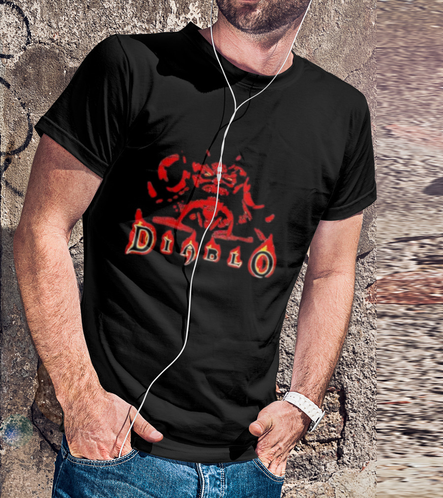 Diablo Better To Die Together Than Face Diablo Alone Red Demon T-Shirt