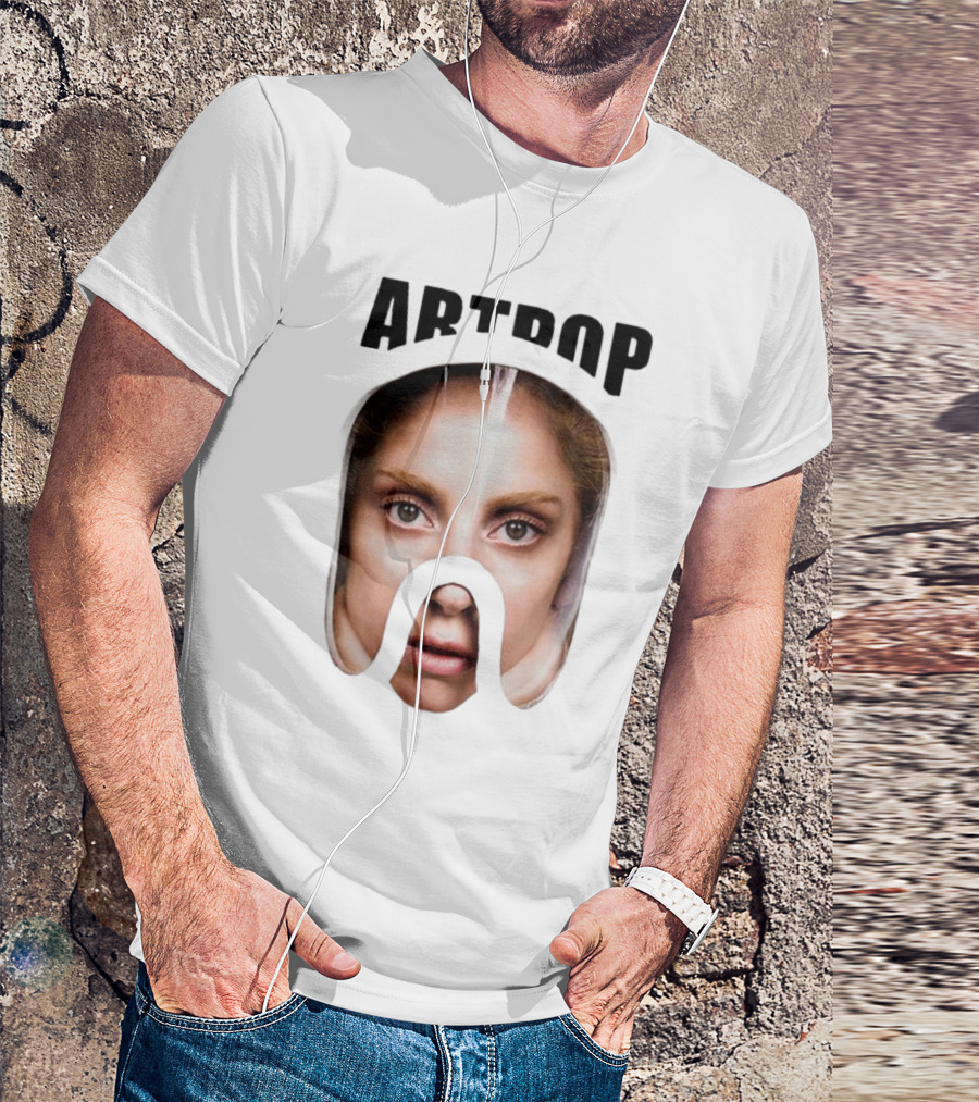 Lady Gaga Artpop Face Mask T-Shirt