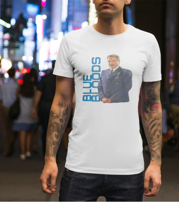 Blue Bloods Tom Selleck Commissioner Frank Reagan T-Shirt