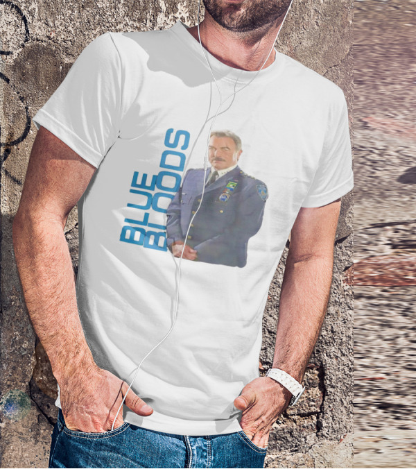 Blue Bloods Tom Selleck Commissioner Frank Reagan T-Shirt