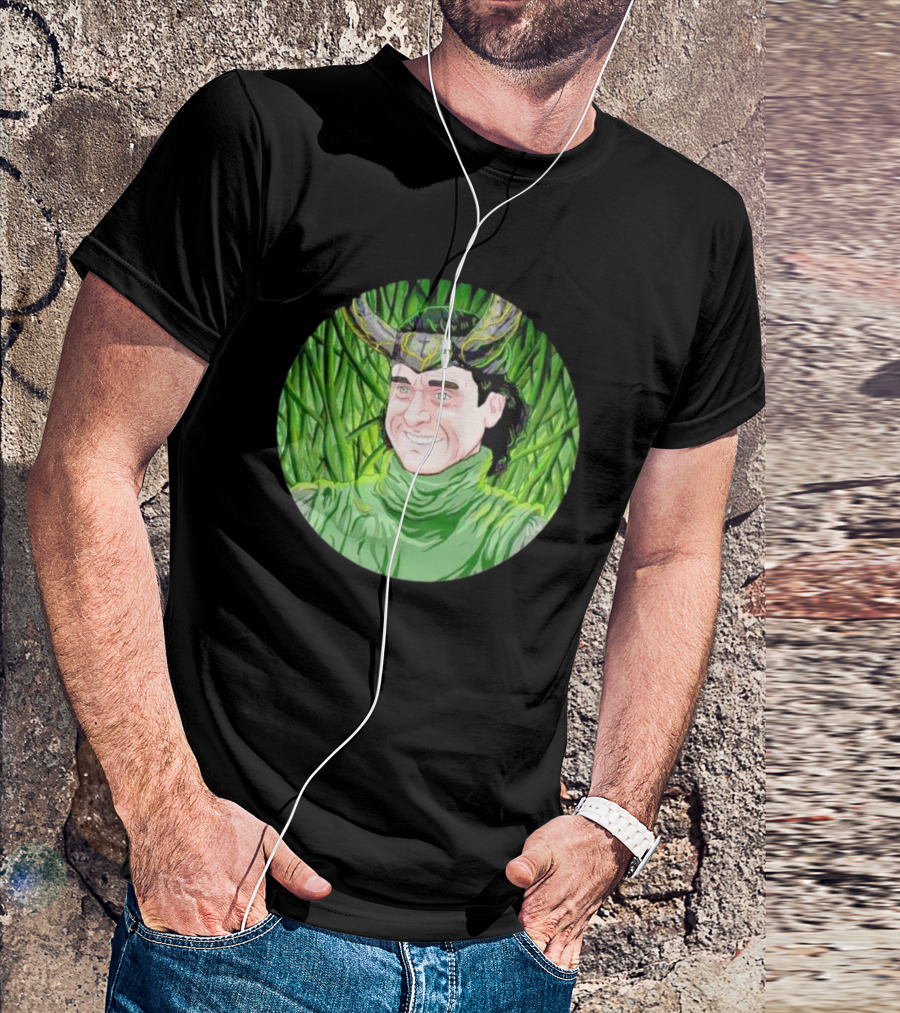 Breaking Bad Loki Crossover Horned Green Character T-Shirt