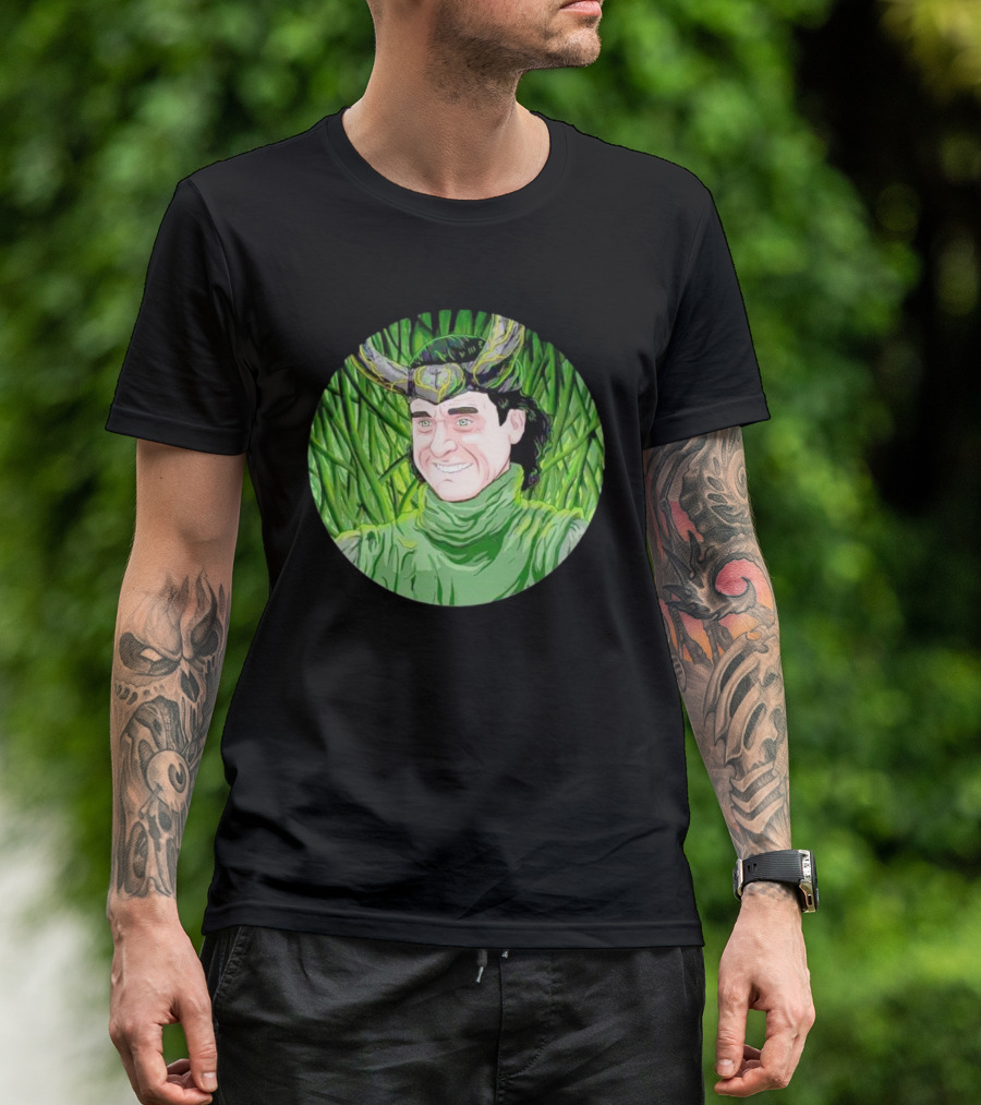 Breaking Bad Loki Crossover Horned Green Character T-Shirt