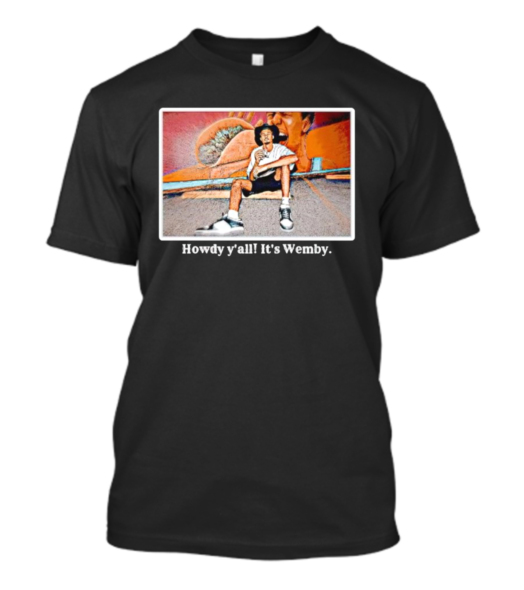 Howdy Y’all It’s Wemby Vintage Style Retro T-Shirt