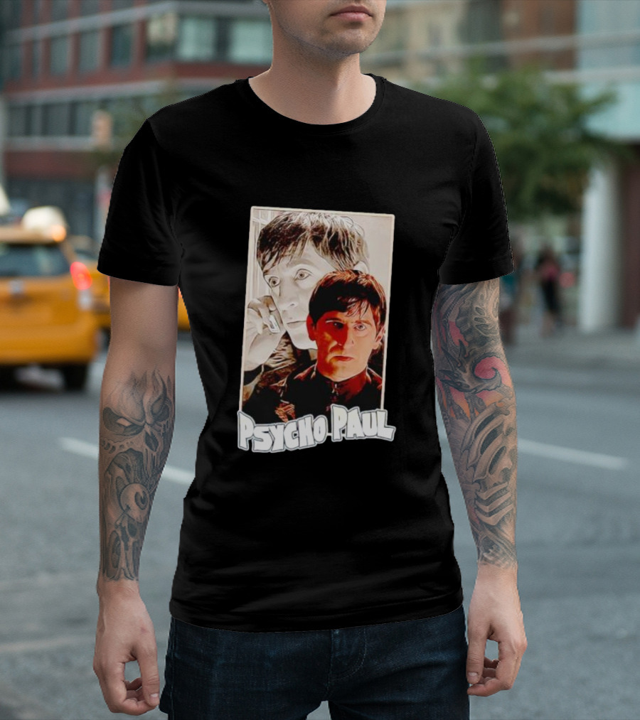 Psycho Paul Retro Movie T-Shirt