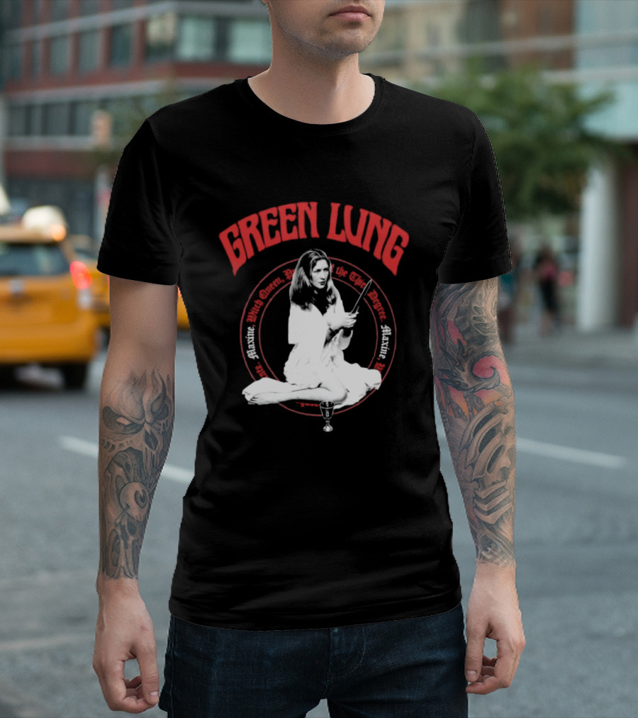 Green Lung Maxine Witch Queen Black Magic Ritual Iconic T-Shirt