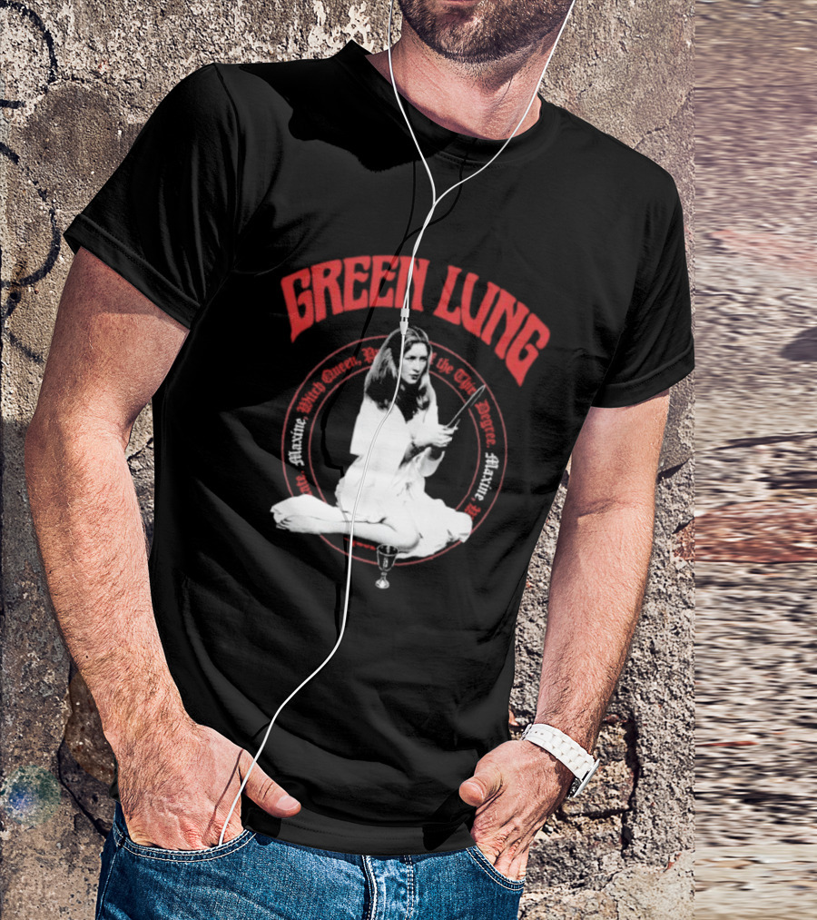 Green Lung Maxine Witch Queen Black Magic Ritual Iconic T-Shirt