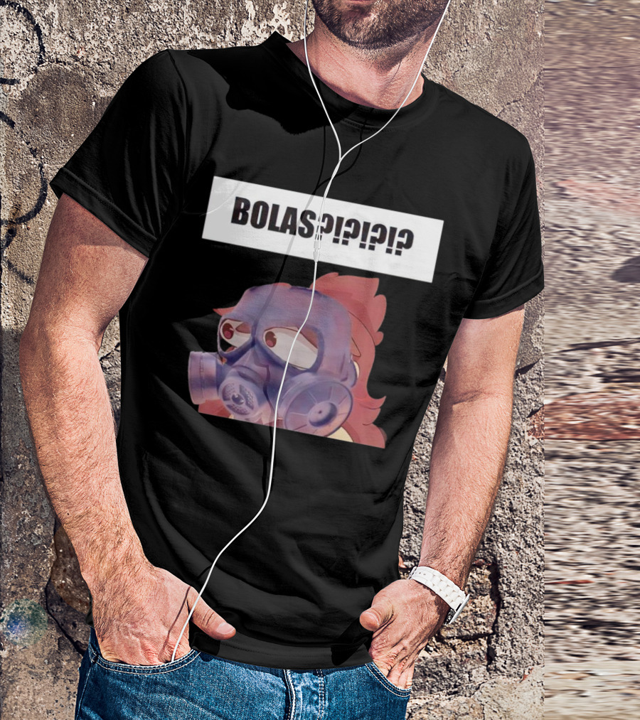Bolas Jaiden Animations Gas Mask Character Expression T-Shirt