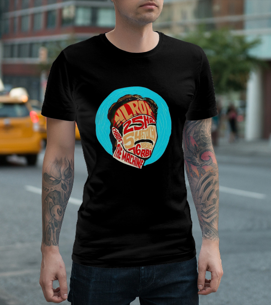 NL Roy 25 HR 54 Stolen Bases 61 RBI Chaos The Machine T-Shirt