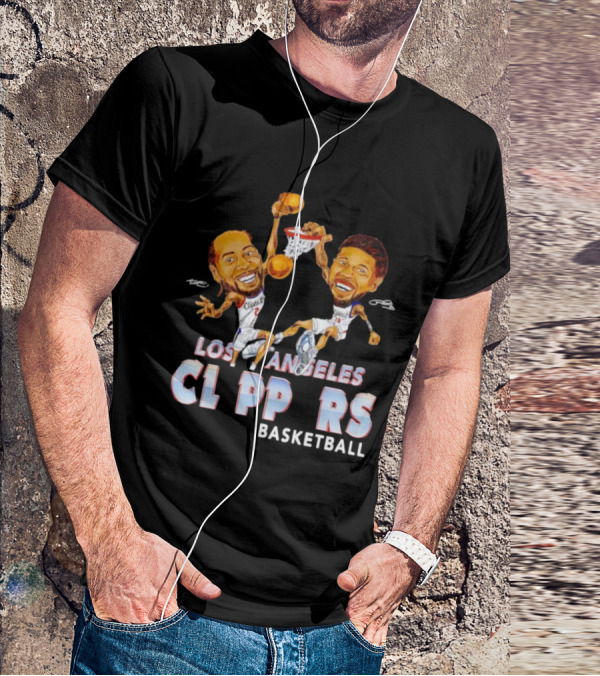 Los Angeles Clippers Basketball Run It Back 213 Vintage T-Shirt