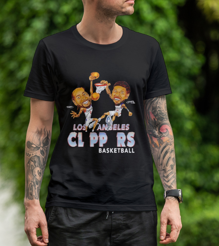 Los Angeles Clippers Basketball Run It Back 213 Vintage T-Shirt