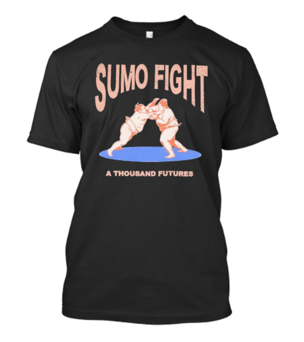 Sumo Fight A Thousand Futures Wrestling Match Iconic T-Shirt