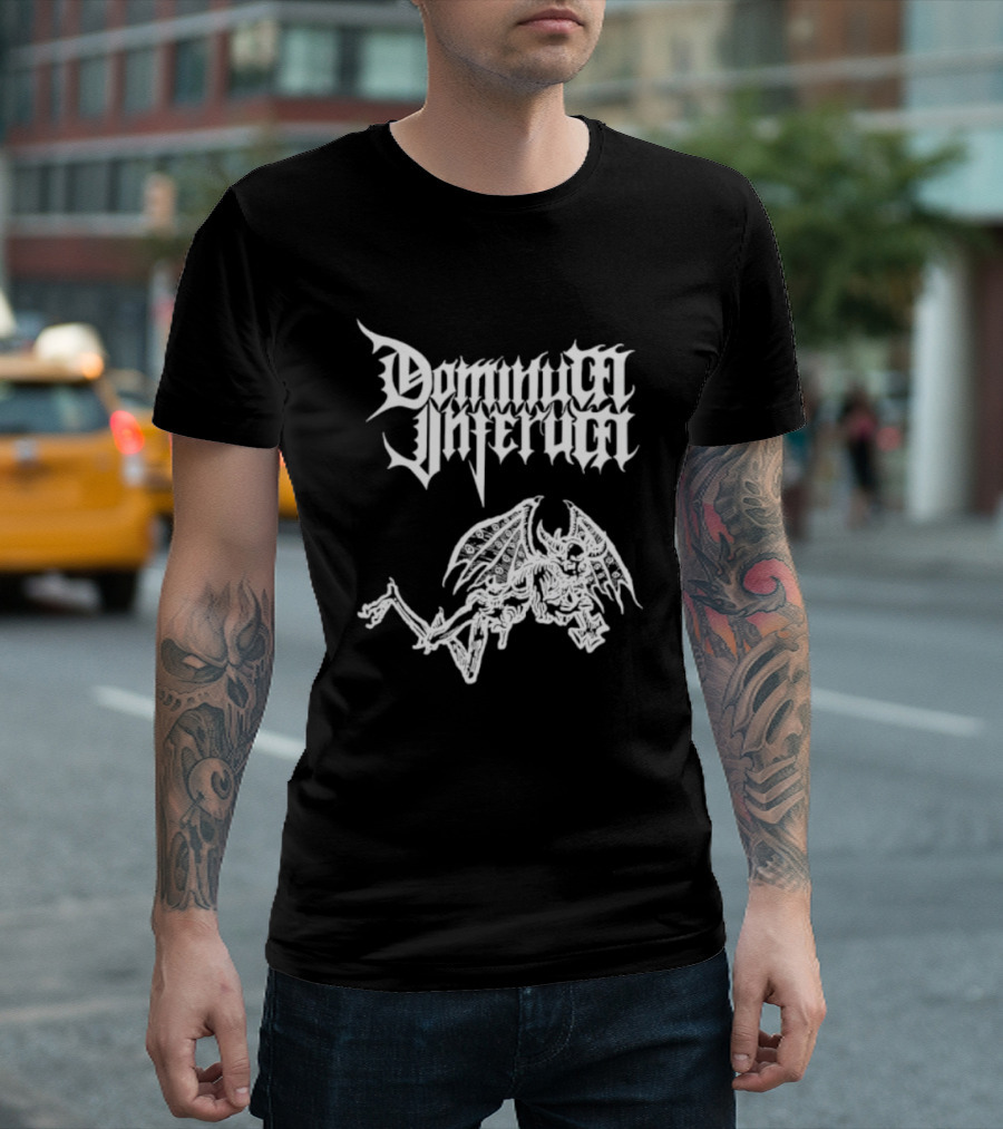Dominum Inferum With Winged Demon T-Shirt