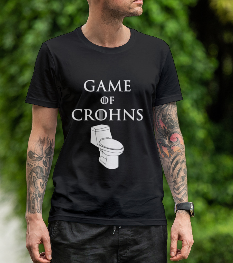 Game Of Crohns Toilet Throne T-Shirt