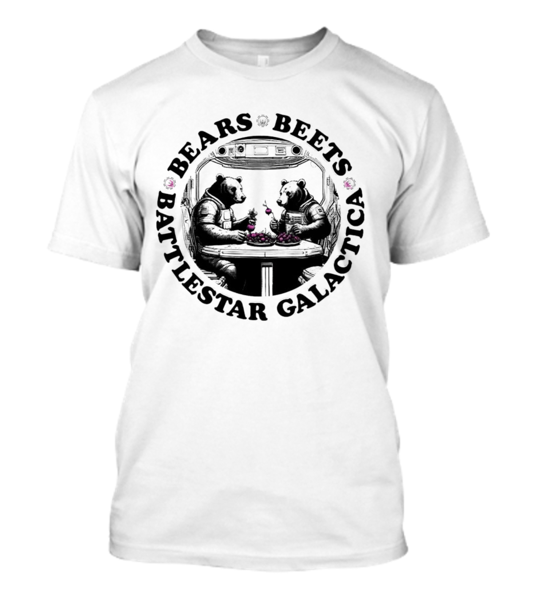 Bears Beets Battlestar Galactica Jim Vs Dwight The Office T-Shirt