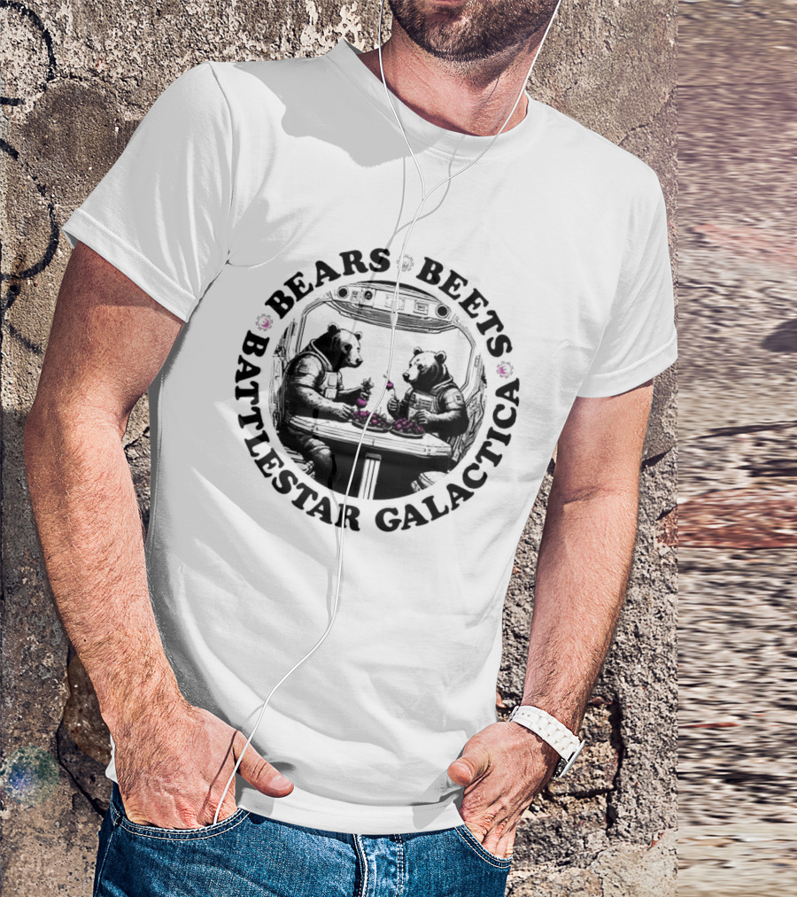 Bears Beets Battlestar Galactica Jim Vs Dwight The Office T-Shirt